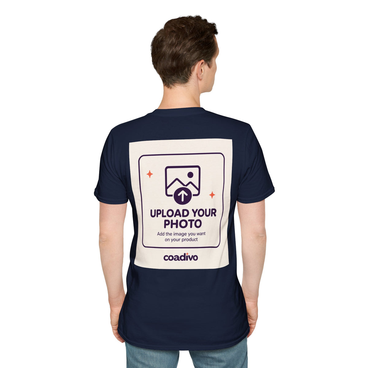 Personalised UNISEX T-Shirt-Add your image FRONT and BACK