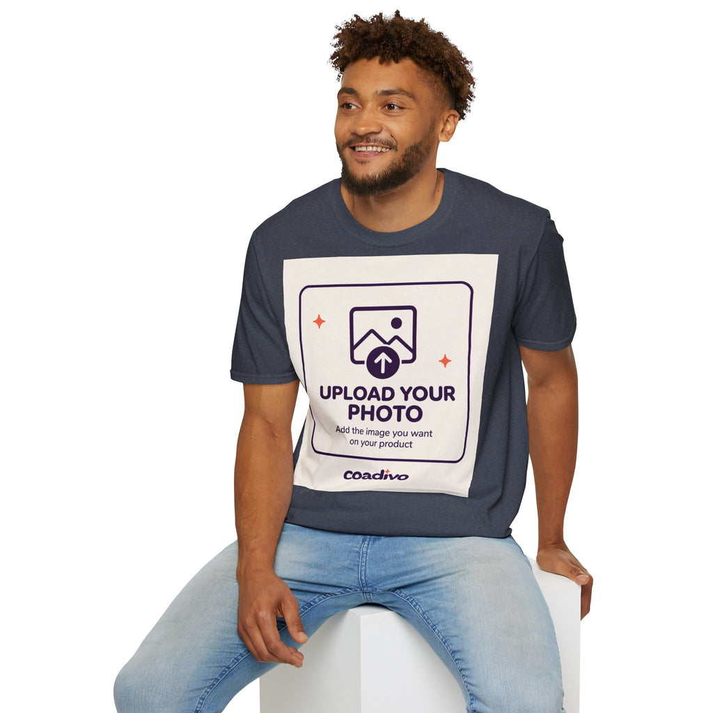 Personalised UNISEX T-Shirt-Add your image FRONT and BACK
