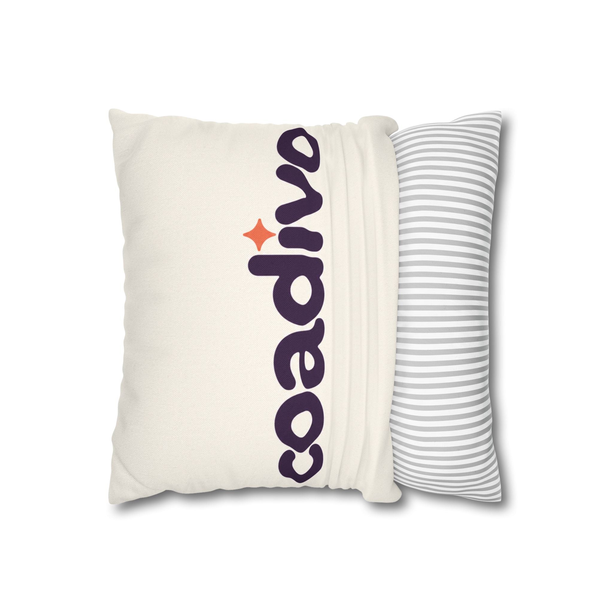 Customizable Polyester Square Pillowcase