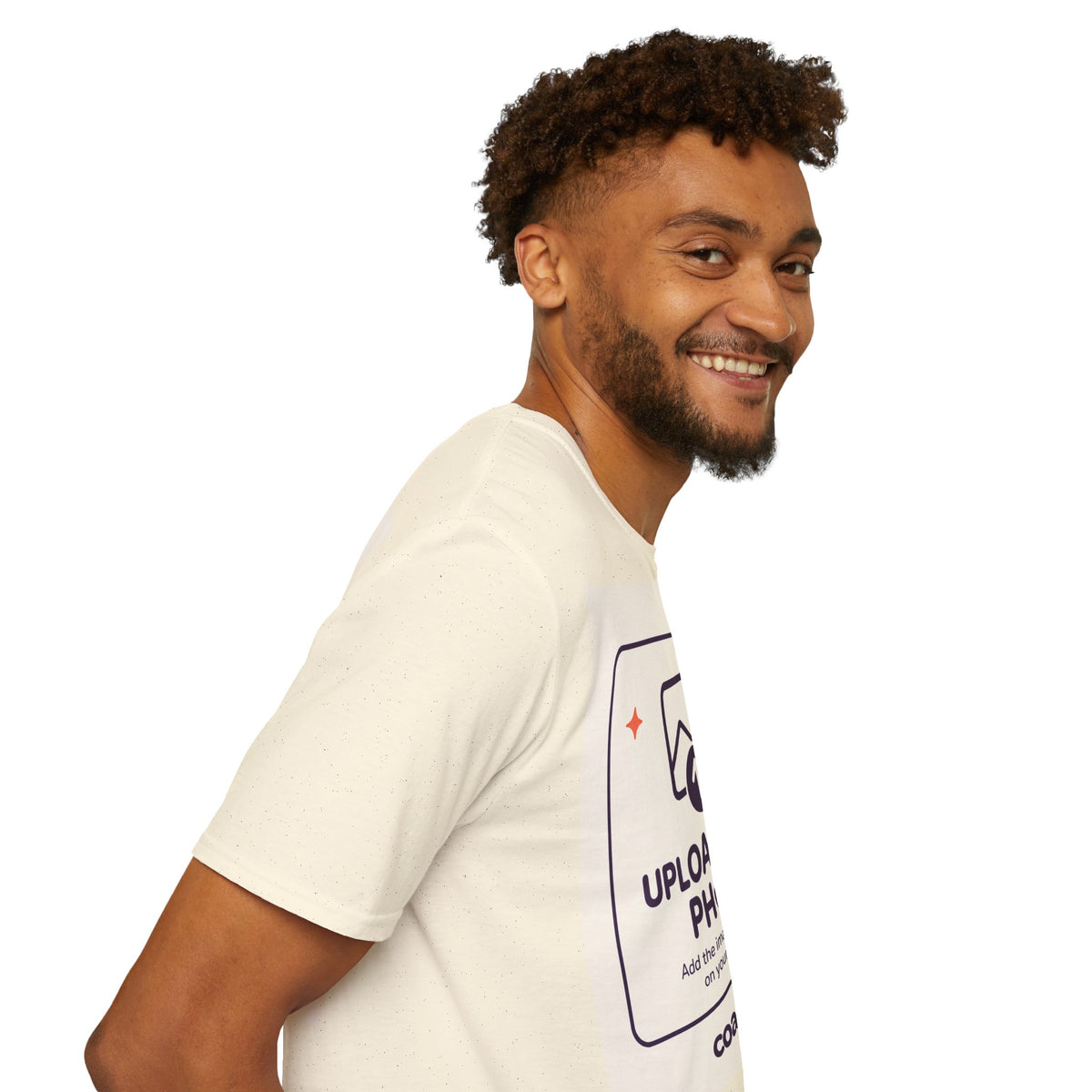 Personalised UNISEX T-Shirt-Add your image FRONT and BACK