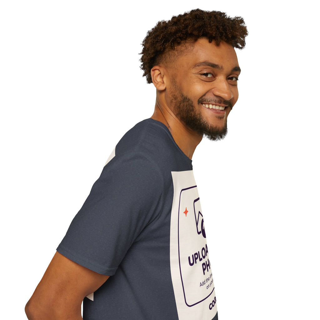 Personalised UNISEX T-Shirt-Add your image FRONT and BACK