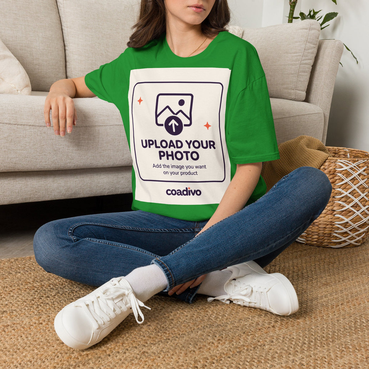 Personalised UNISEX T-Shirt-Add your image FRONT and BACK