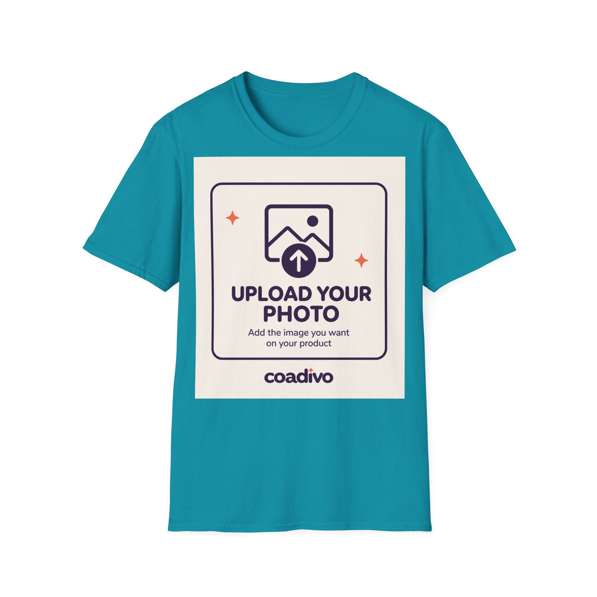 Personalised UNISEX T-Shirt-Add your image FRONT and BACK