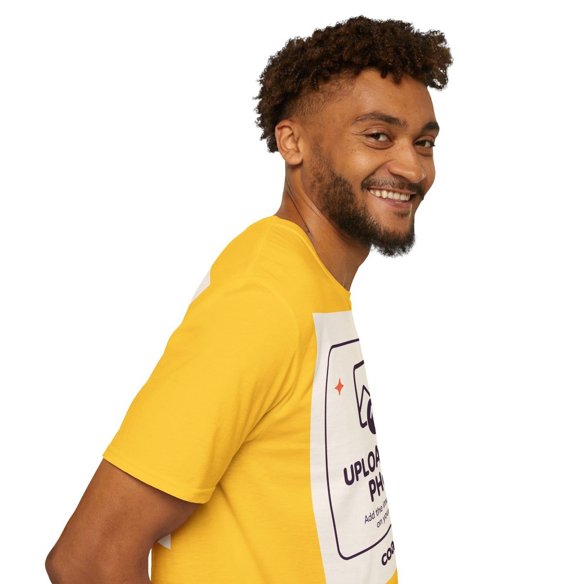 Personalised UNISEX T-Shirt-Add your image FRONT and BACK