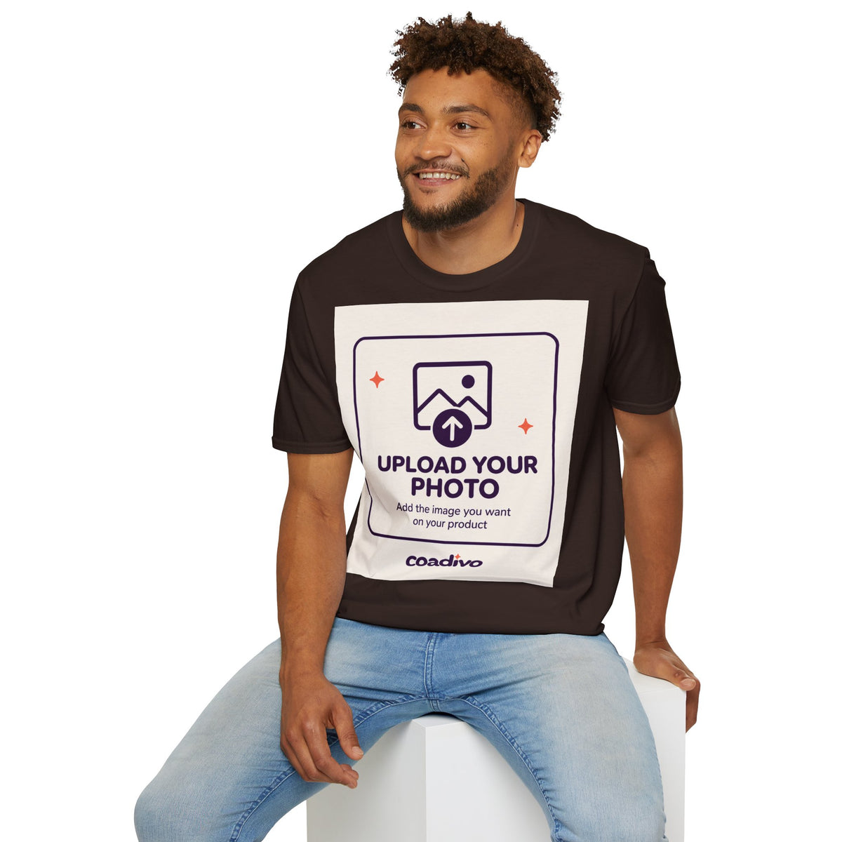 Personalised UNISEX T-Shirt-Add your image FRONT and BACK