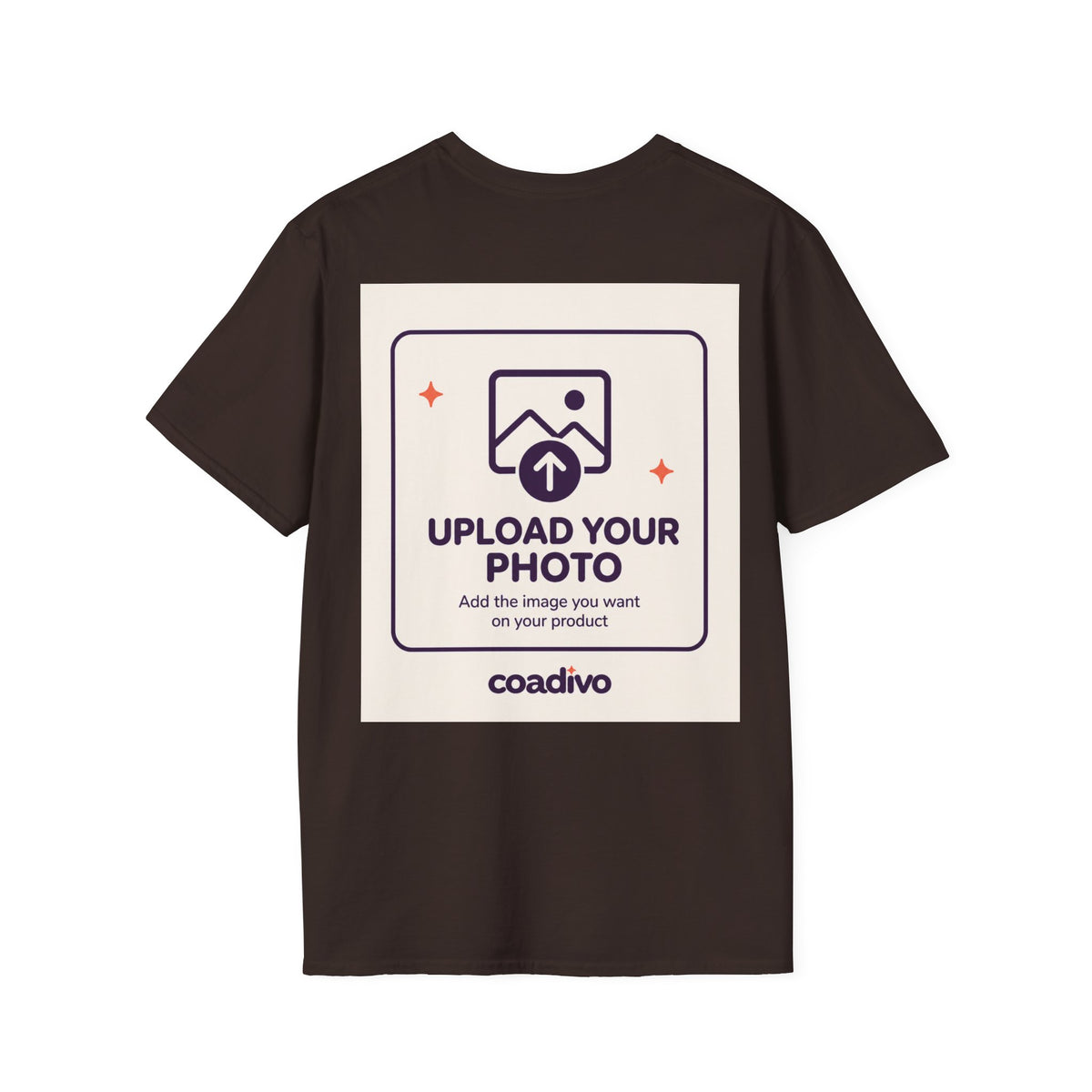 Personalised UNISEX T-Shirt-Add your image FRONT and BACK