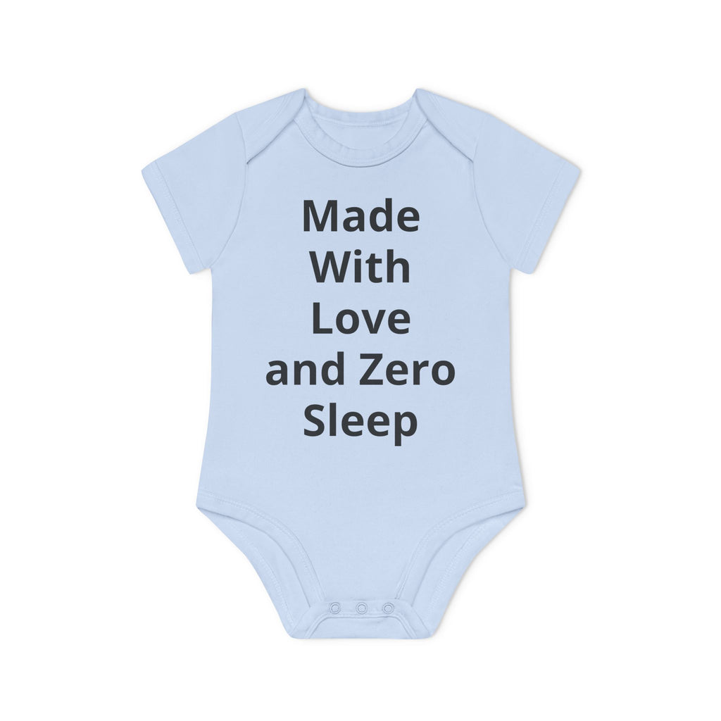 Personalised Organic Baby Bodysuit – Add Your Text