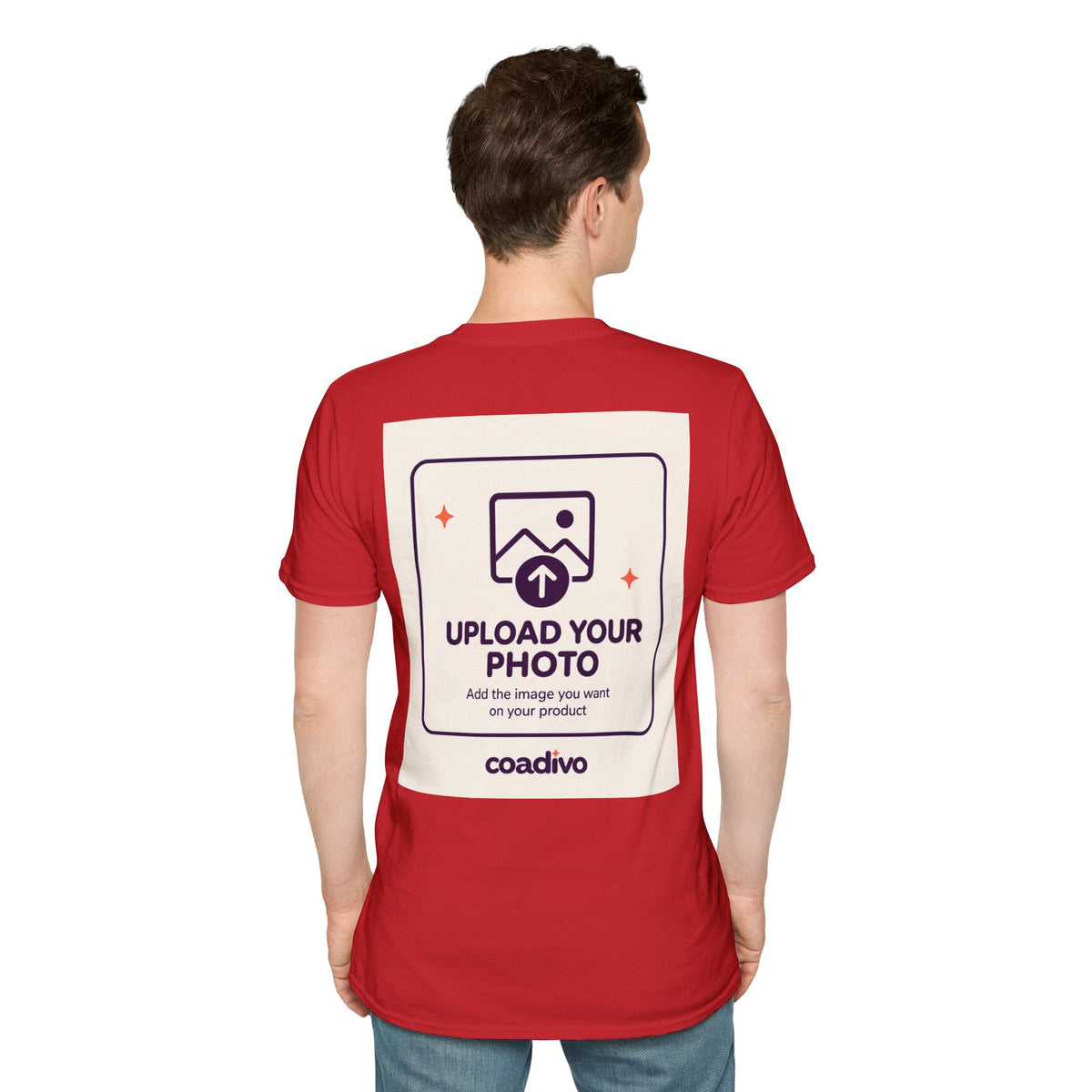 Personalised UNISEX T-Shirt-Add your image FRONT and BACK