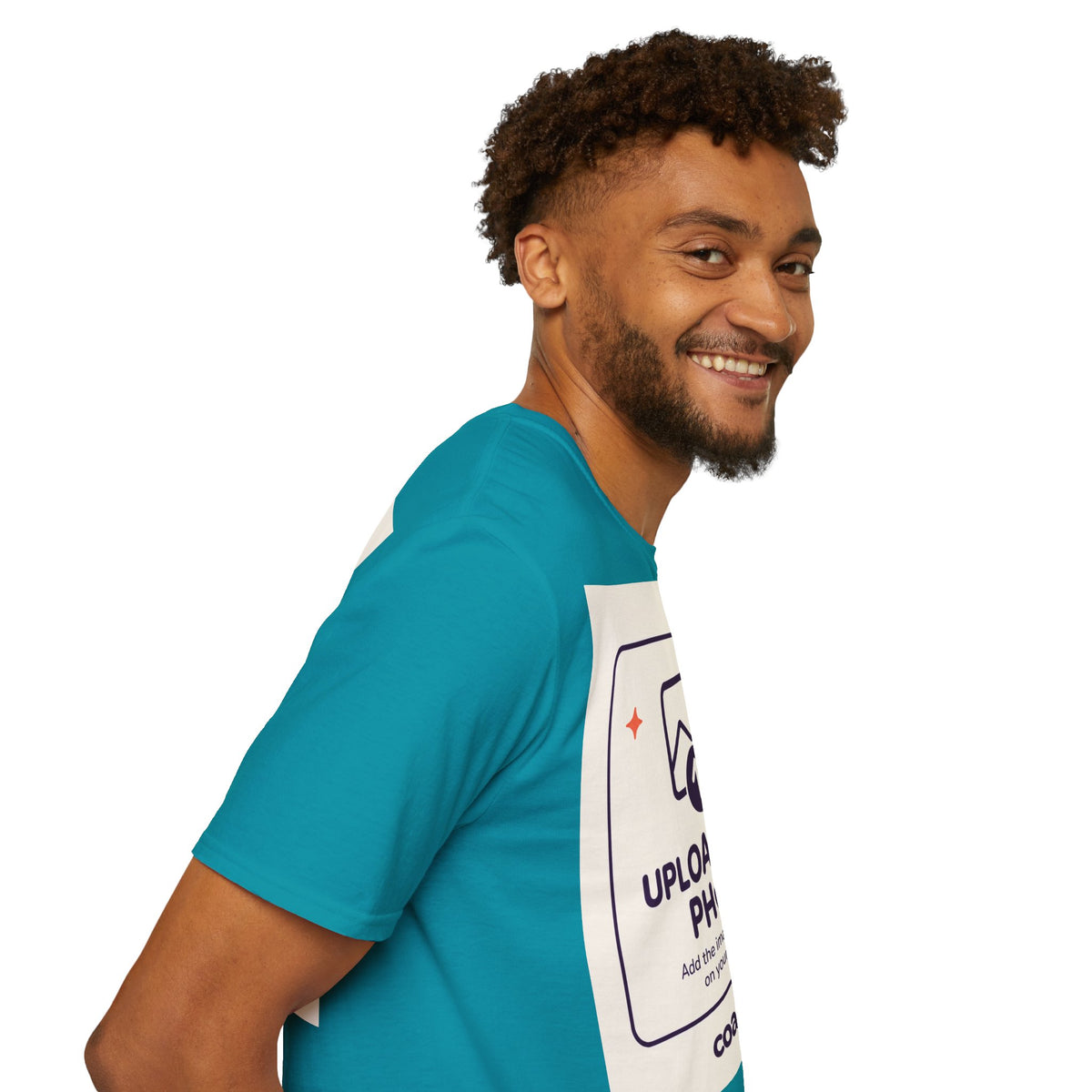 Personalised UNISEX T-Shirt-Add your image FRONT and BACK