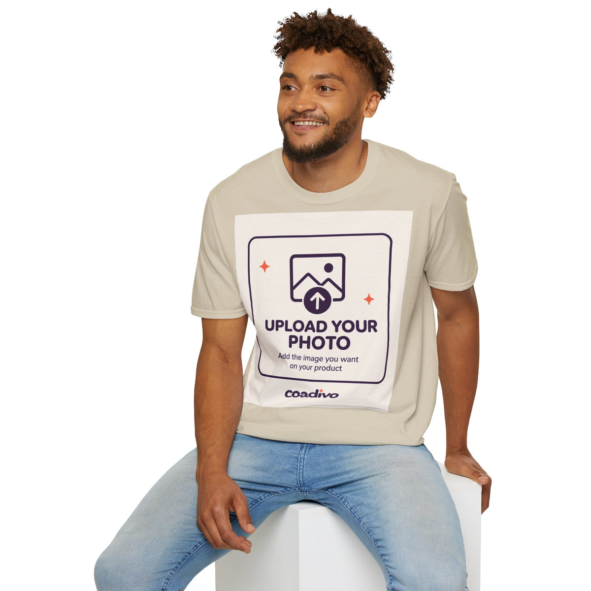 Personalised UNISEX T-Shirt-Add your image FRONT and BACK