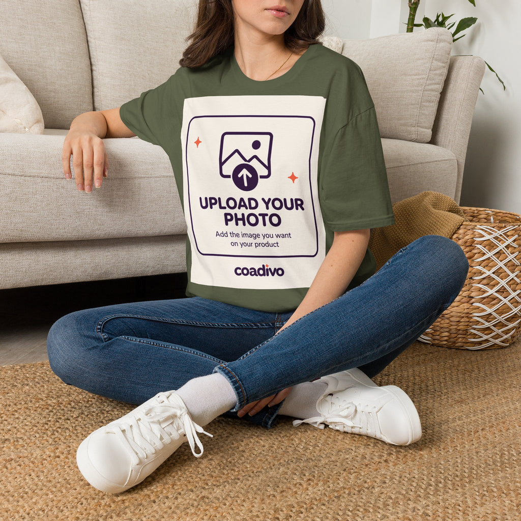 Personalised UNISEX T-Shirt-Add your image FRONT and BACK