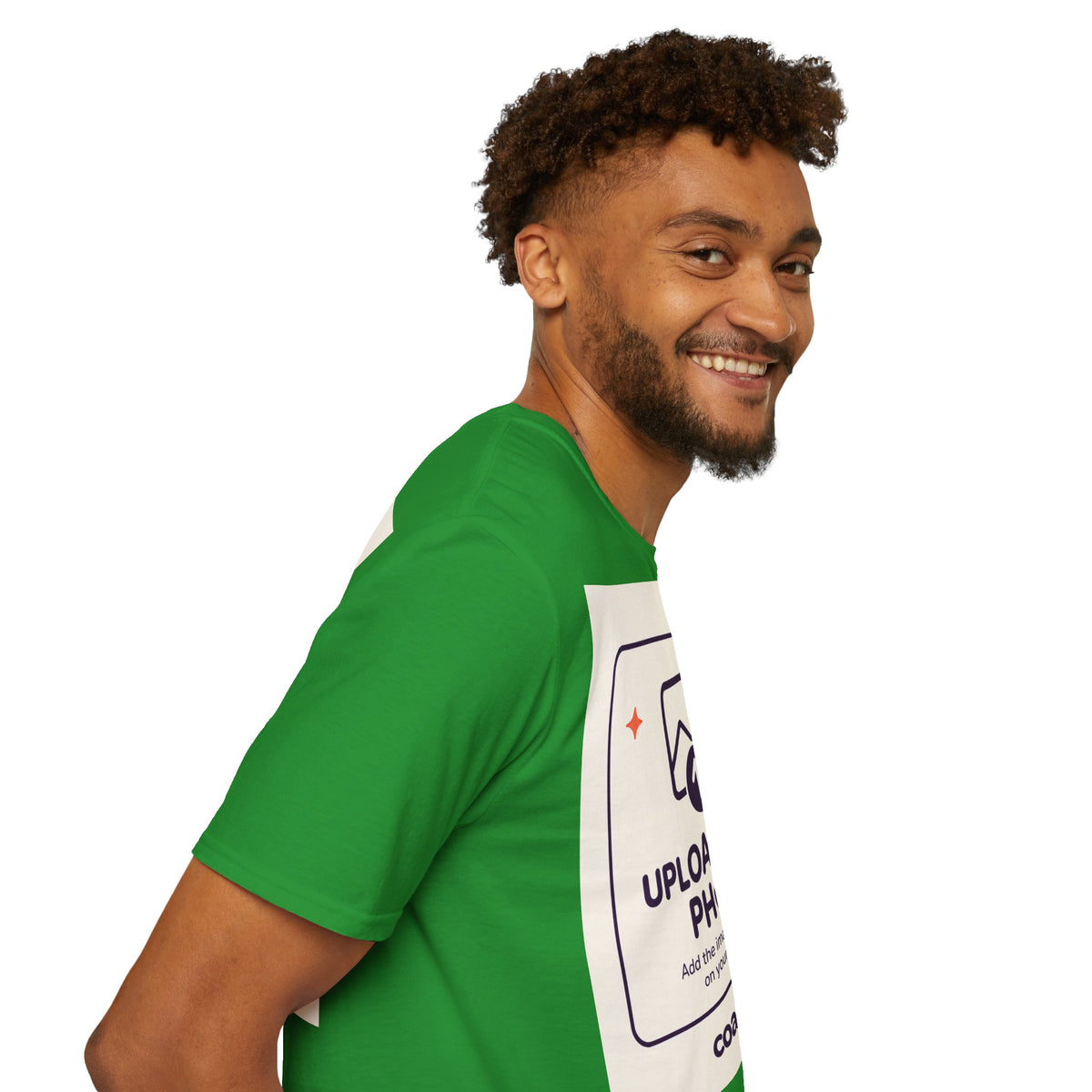 Personalised UNISEX T-Shirt-Add your image FRONT and BACK